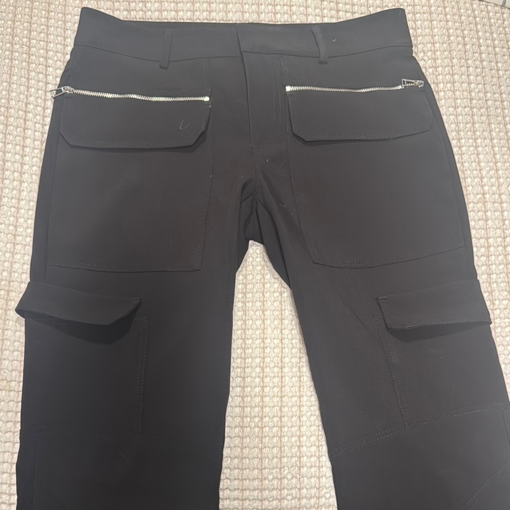 Zara Black Cargo Dress Pants